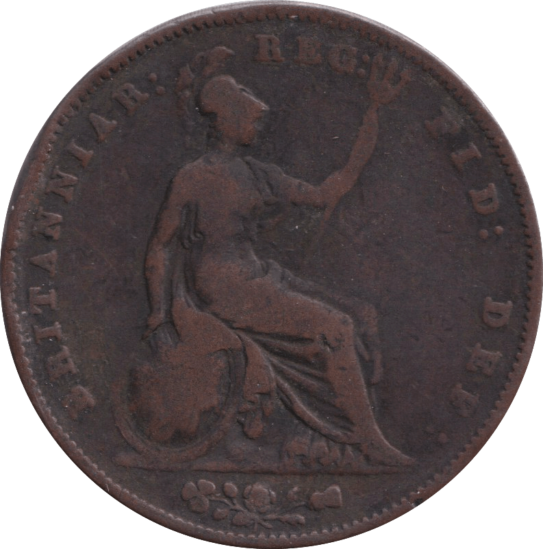 1844 PENNY ( FINE ) - PENNY - Cambridgeshire Coins