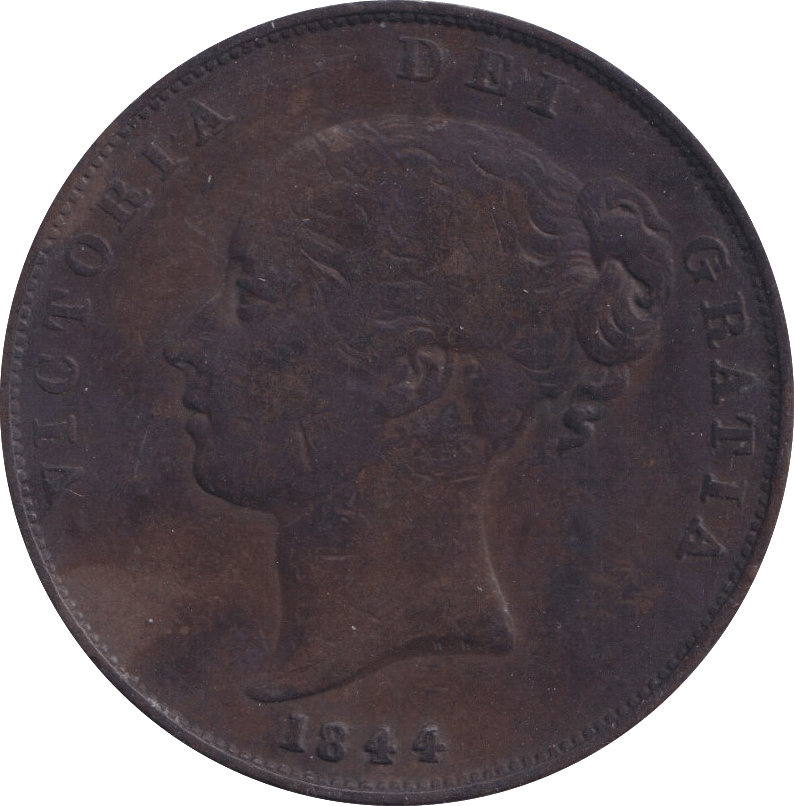 1844 PENNY ( GF ) - Penny - Cambridgeshire Coins