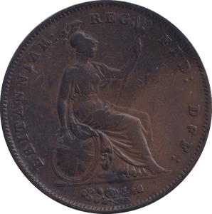 1844 PENNY ( GF ) - Penny - Cambridgeshire Coins