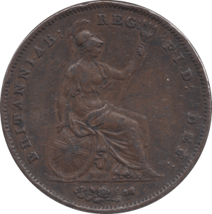 1844 PENNY ( GF ) - PENNY - Cambridgeshire Coins