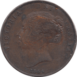 1844 PENNY ( GF ) - PENNY - Cambridgeshire Coins