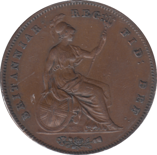 1844 PENNY ( GVF ) - PENNY - Cambridgeshire Coins