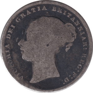 1844 SHILLING ( FAIR ) - SHILLING - Cambridgeshire Coins