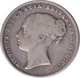 1844 SHILLING ( FINE ) - SHILLING - Cambridgeshire Coins