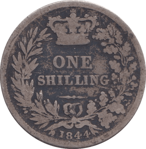 1844 SHILLING ( NF ) 1 - SHILLING - Cambridgeshire Coins