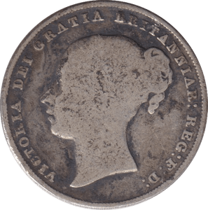 1844 SHILLING ( NF ) 2 - SHILLING - Cambridgeshire Coins