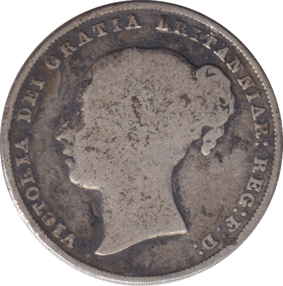 1844 SHILLING ( NF ) 2 - SHILLING - Cambridgeshire Coins