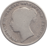 1844 SHILLING ( NF ) - SHILLING - Cambridgeshire Coins