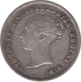 1844 SILVER MAUNDY FOURPENCE ( VF ) - MAUNDY FOURPENCE - Cambridgeshire Coins