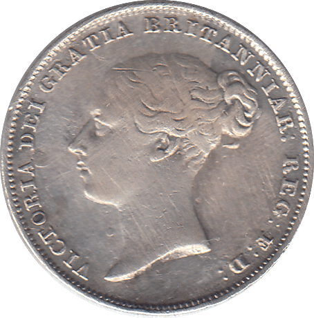 1844 SIXPENCE ( EF ) - SIXPENCE - Cambridgeshire Coins
