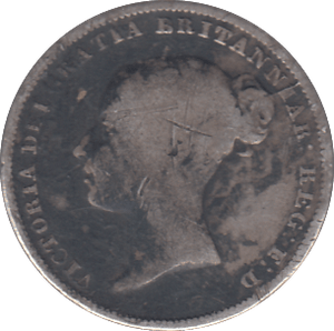 1844 SIXPENCE ( FAIR ) - SIXPENCE - Cambridgeshire Coins