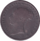 1844 SIXPENCE ( FINE ) - SIXPENCE - Cambridgeshire Coins