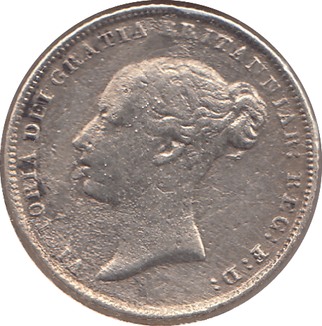 1844 SIXPENCE ( GF ) - SIXPENCE - Cambridgeshire Coins