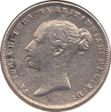 1844 SIXPENCE ( GF ) - SIXPENCE - Cambridgeshire Coins