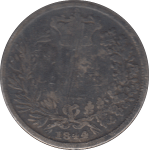 1844 SIXPENCE ( NF ) - SIXPENCE - Cambridgeshire Coins
