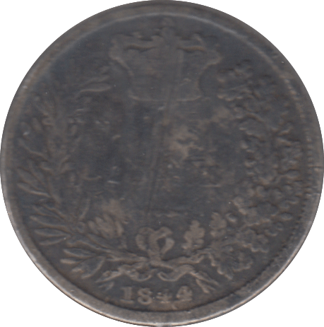1844 SIXPENCE ( NF ) - SIXPENCE - Cambridgeshire Coins