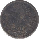 1844 SIXPENCE ( NF ) - SIXPENCE - Cambridgeshire Coins
