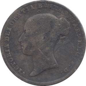 1844 SIXPENCE ( NF ) - SIXPENCE - Cambridgeshire Coins