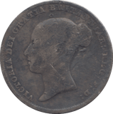 1844 SIXPENCE ( NF ) - SIXPENCE - Cambridgeshire Coins