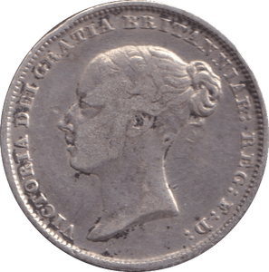 1844 SIXPENCE (VF) - SIXPENCE - Cambridgeshire Coins