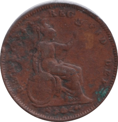 1844 THIRD FARTHING ( NF ) - ONE THIRD FARTHING - Cambridgeshire Coins