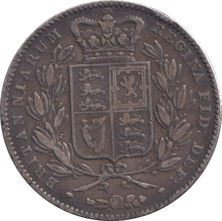 1844 VIII CROWN ( FINE ) - CROWN - Cambridgeshire Coins