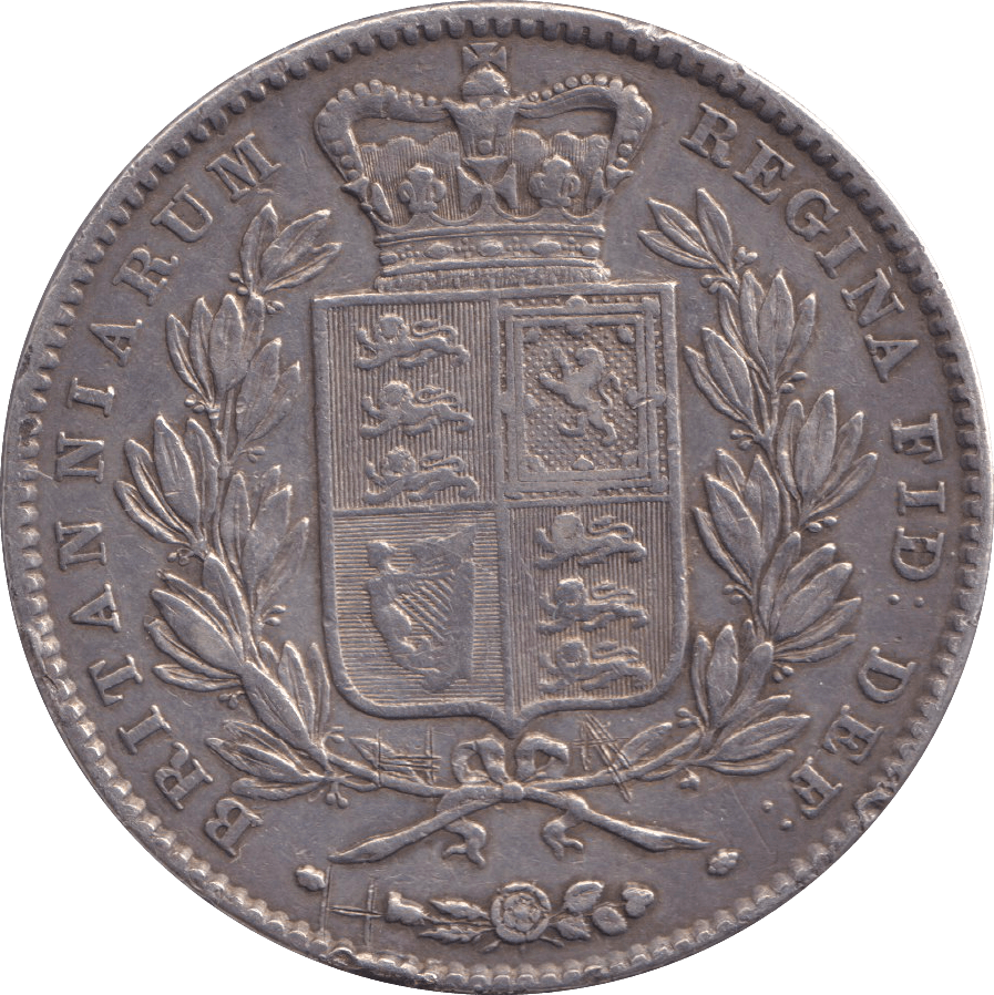 1844 VIII CROWN ( VF ) - CROWN - Cambridgeshire Coins