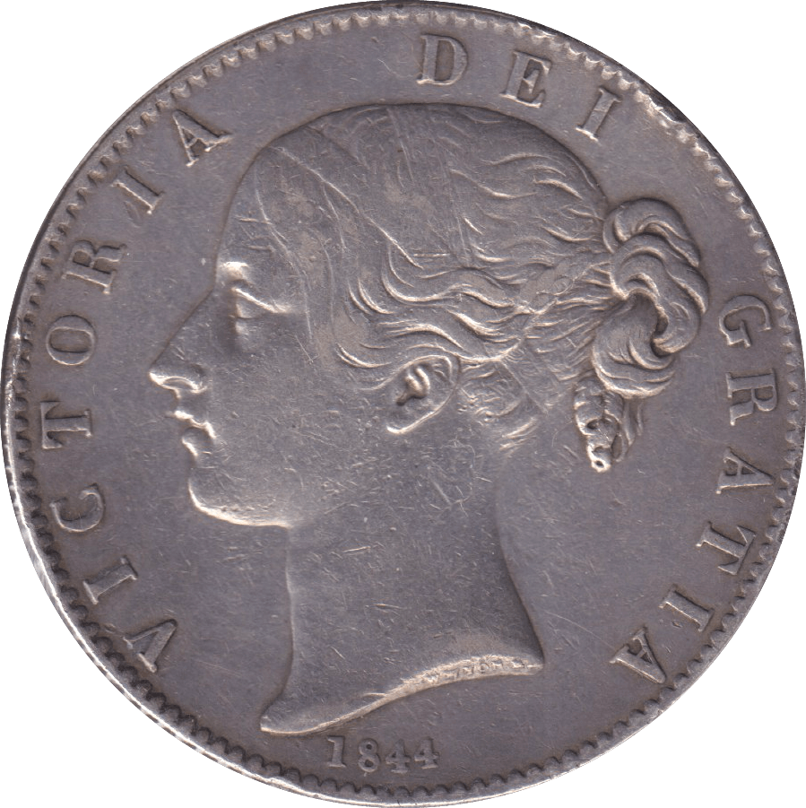 1844 VIII CROWN ( VF ) - CROWN - Cambridgeshire Coins