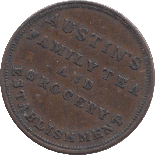 1844 WILLENHALL FARTHING TOKEN - FARTHING TOKEN - Cambridgeshire Coins