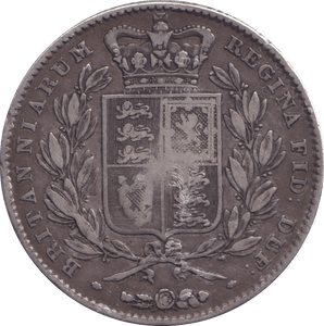 1845 CROWN 7 ( FINE ) - CROWN - Cambridgeshire Coins