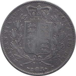 1845 CROWN ( FINE ) CINQUEFOIL D1 - CROWN - Cambridgeshire Coins