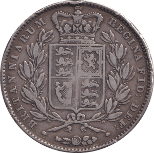 1845 CROWN ( FINE ) - CROWN - Cambridgeshire Coins