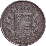 1845 CROWN ( FINE ) - CROWN - Cambridgeshire Coins