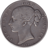 1845 CROWN ( FINE ) - CROWN - Cambridgeshire Coins