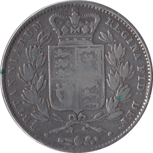 1845 CROWN ( FINE ) - Crown - Cambridgeshire Coins