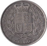 1845 CROWN ( FINE ) - Crown - Cambridgeshire Coins