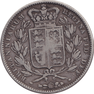 1845 CROWN ( FINE ) - CROWN - Cambridgeshire Coins