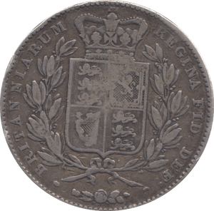 1845 CROWN ( FINE ) - CROWN - Cambridgeshire Coins