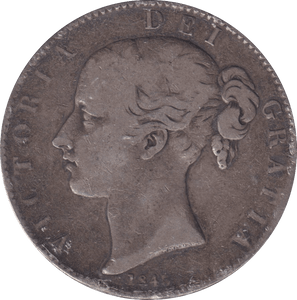 1845 CROWN ( GF ) CINQUEFOIL D - CROWN - Cambridgeshire Coins