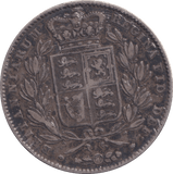 1845 CROWN ( GF ) CINQUEFOIL E - CROWN - Cambridgeshire Coins