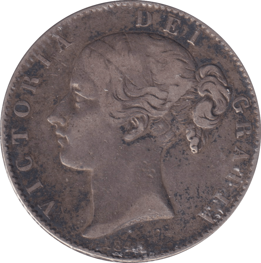 1845 CROWN ( GF ) CINQUEFOIL E - CROWN - Cambridgeshire Coins