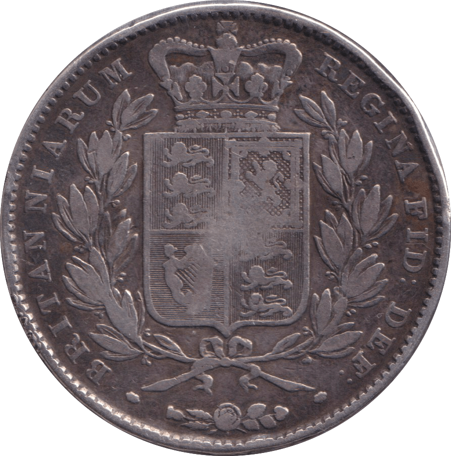 1845 CROWN ( GF ) - CROWN - Cambridgeshire Coins