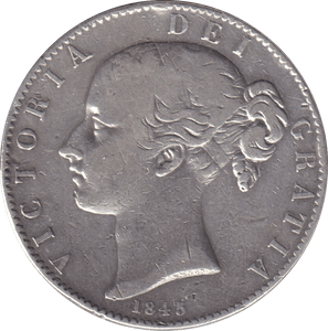 1845 CROWN ( GF ) - CROWN - Cambridgeshire Coins