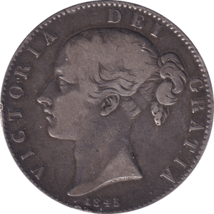 1845 CROWN ( GF ) - CROWN - Cambridgeshire Coins