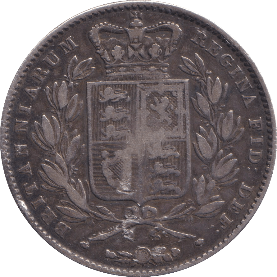 1845 CROWN ( GF ) - CROWN - Cambridgeshire Coins