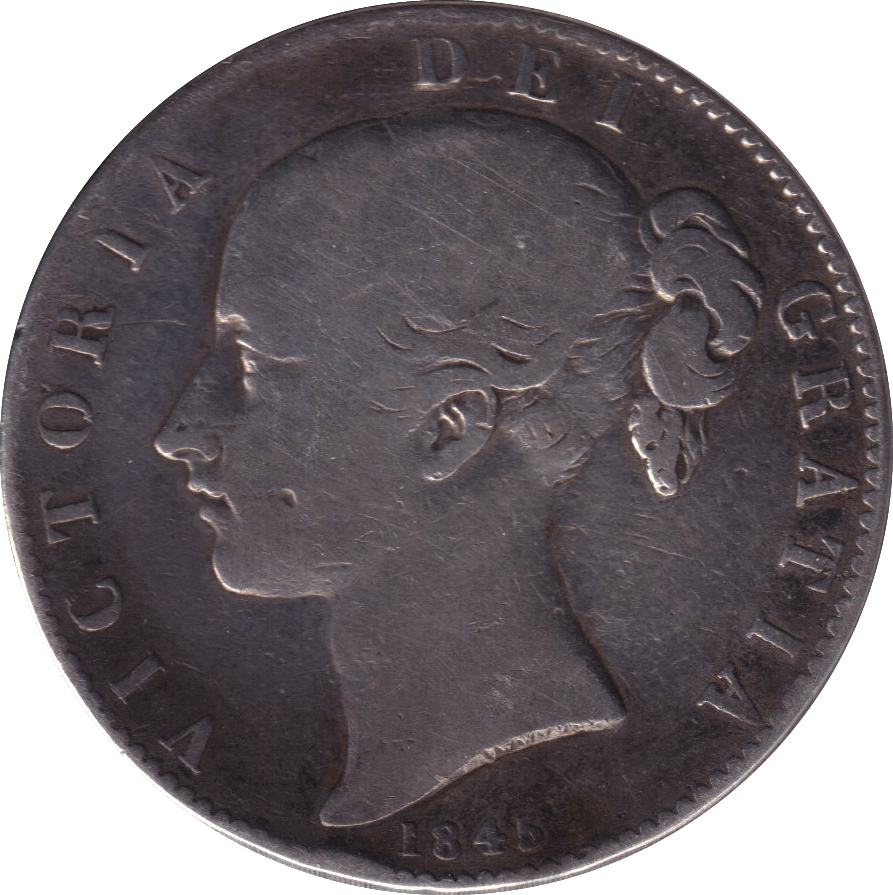 1845 CROWN ( GF ) - CROWN - Cambridgeshire Coins
