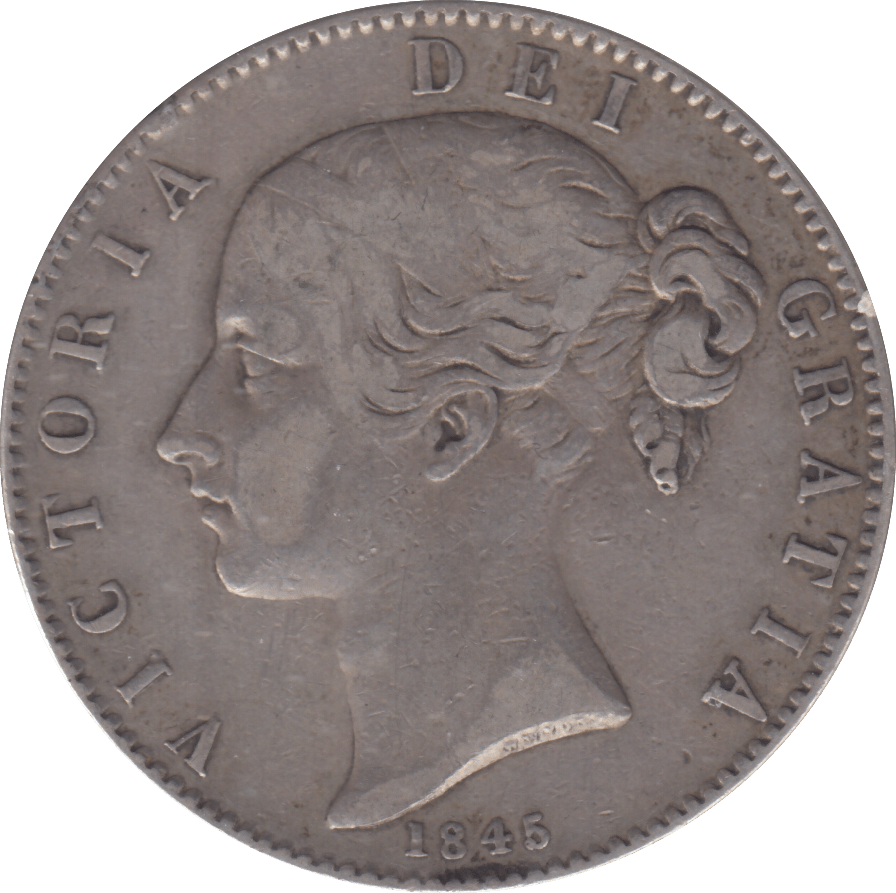 1845 CROWN ( GF ) - CROWN - Cambridgeshire Coins
