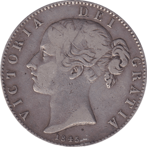 1845 CROWN ( GF ) STAR - CROWN - Cambridgeshire Coins