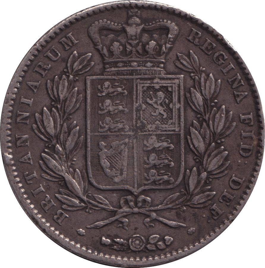 1845 CROWN ( GVF ) - CROWN - Cambridgeshire Coins