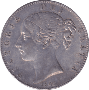 1845 CROWN ( GVF ) - CROWN - Cambridgeshire Coins